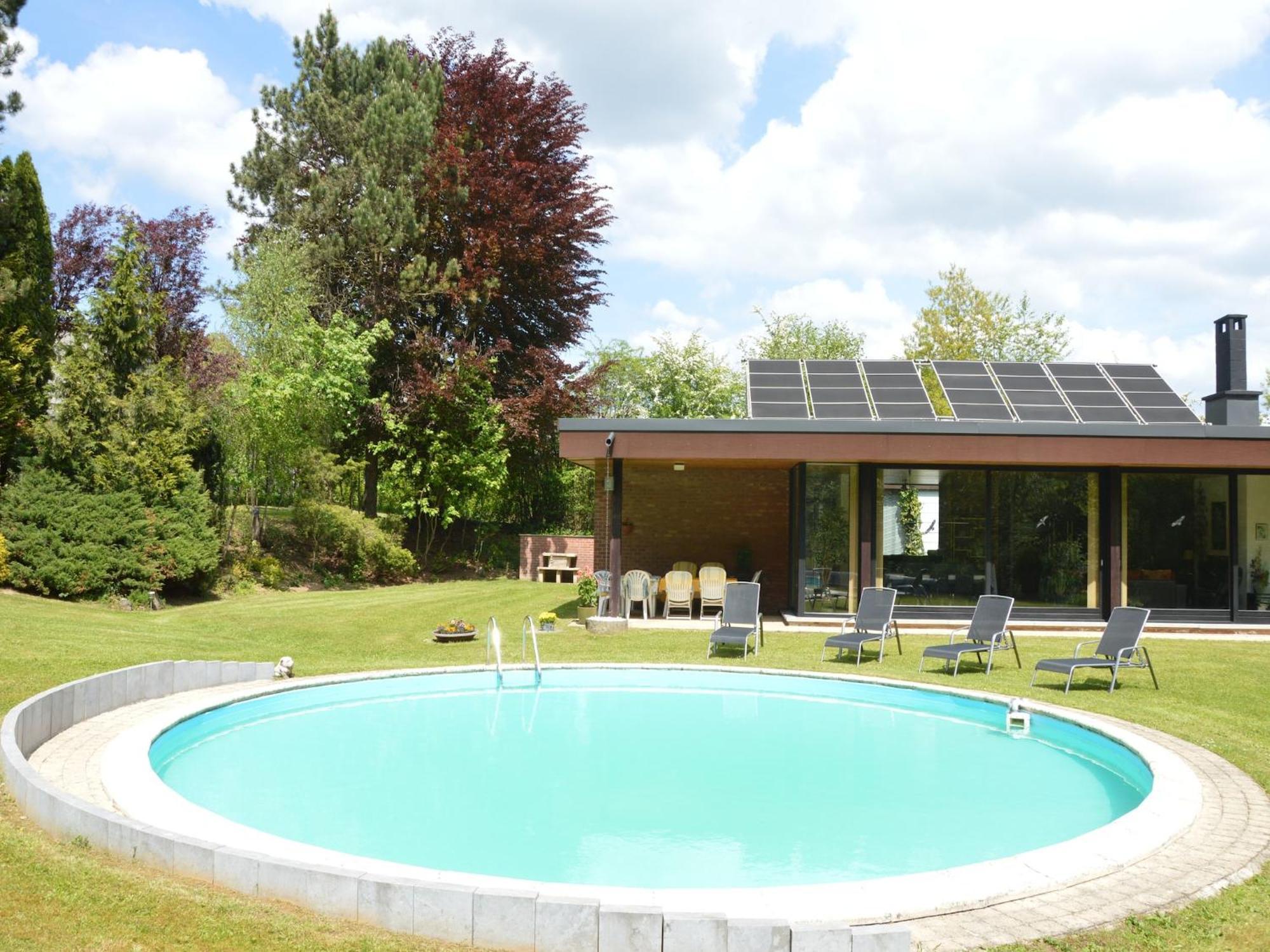 Luxury Villa With Swimming Pool Stavelot Exterior foto